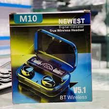 M10 TWS  Wireless Bluethoth Earbuds
